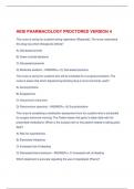 HESI PHARMACOLOGY PROCTORED VERSION 4/HESI PHARMACOLOGY PROCTORED VERSION 4