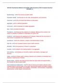 NR 503 Chamberlain Midterm Exam2023 -2024 Questions With Complete Solution GRADED A Epidemiology - is the science of public health Population Health - focuses on risk, data, demographics, and outcomes. Outcomes - is the end result that follows an interven