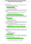 ATI NUTRION PROCTORED EXAM 4 QUESTION AND CORRECT  ANSWER REAL EXAM ALREADY GRADED A+ ATI NUTRITION 2023  1. A nurse is caring for a client who expresses a desire to lose weight. Which of the  following actions should the nurse take first?  a. Recommend c