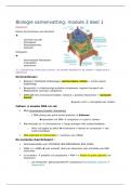 Algemene biologie samenvatting heel module 3