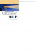 Anderson's Business Law and the Legal Environment Standard Volume, 22nd Edition by David P. Twomey  - Test Bank