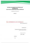 Ensayo Ciclo Superior de Administración y Finanzas