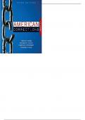 American Corrections in Brief 3rd Edition by Todd R. Clear  - Test Bank