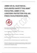 Ammo-28-DL: Electrical  Explosives Safety for Army  Facilities, Ammo-47-DL:  Lightning Protection for Air  Force Facilities2023-2024