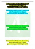 Benjamin Cavill I-human Case study with Feedback from Expert guaranteed pass 2023 April LAST Benjamin Cavill I-human Case study with Feedback from Expert guaranteed pass 2023 April LAST WEEK CAS