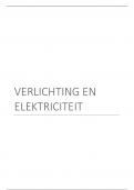  VERLICHTING EN ELEKTRICITEIT : samenvatting 