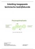 Moduleopdracht inleiding toegepaste technische bedrijfskunde incl. feedback en vereisten Cijfer 6,5