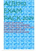 AUI3702 EXAM PACK 2024 