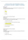 SCIN131 QUIZ 6 2024 WITH REAL EXAM QUESTIONS AND 100% CORRECT ANSWERS