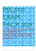 PVL3701 EXAM PACK 2024 