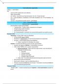 Samenvatting: slides (inhoud) + notities lessen