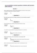 NURS 6541 Midterm Exam Version 1! 100% CORRECT ANSWERS