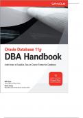 Oracle Database 11g DBA Handbook