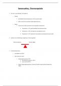 Samenvatting VZOM: Thermoregulatie (Anatomie & Fysiologie)