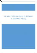 HESI PN EXIT EXAM-REAL QUESTIONS & ANSWERS V1 & V2 FOR 2024 TEST