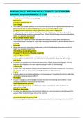 PHARMACOLOGY MED2044 WEEK 2 COMPLETE QUESTIONS AND ANSWERS MUSCULOSKELETAL SYSTEM