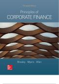 Principles of Corporate Finance Richard Brealey 13e