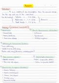 Anaemia handwritten notes 