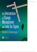 Details of The Intersection of Change Management and Lean Six SigmaThe Basics for Black Belts and Change Agent