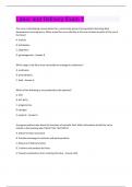 Labor and Delivery Exam 1 Test with complete Answers