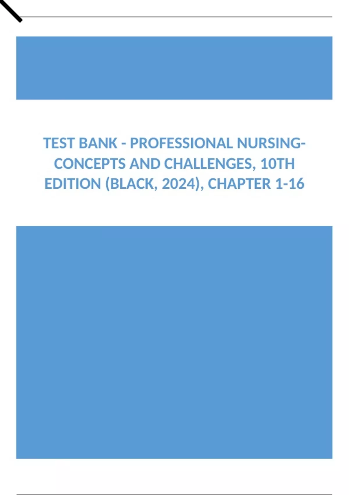 Test Bank Professional Nursing Concepts And Challenges 10th Edition   6595eaf4cd3dd 4136696 1200 1700.webp