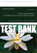 Test Bank For Crisis Assessment, Intervention, and Prevention 3rd Edition All Chapters - 9780134523545