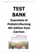 ESSENTIALS OF PEDIATRIC NURSING 4TH EDITION KYLE CARMAN TEST BANK  CHAPTER 3 GROWTH AND DEVELOPMENT OF THE NEWBORN AND INFANT MULTIPLE CHOICE