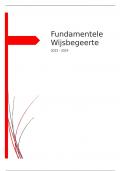 Fundamentele wijsbegeerte