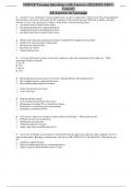 FISDAP Trauma Questions with Answers 2023/2024 (100% Correct) All Answers in Last page