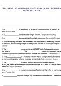 WGU D426 V1 EXAM 450+ QUESTIONS AND CORRECT DETAILED  ANSWERS AGRADE
