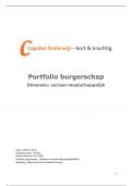 Burgerschap portfolio dimensie 1: Sociaal-maatschappelijk