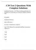 C39 TESTS COMPILATION BUNDLE