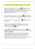 TCOLE Rules Exam 2 Questions and Answers 2024.