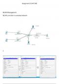 Answered Lab Assignment in implementing Wireless LAN Controller in cisco packet tracer 