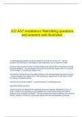  ICC AST Installation/ Retrofitting questions and answers well illustrated.