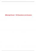 Millwright Exam 1 100 Questions and Answers