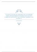 NATIONAL BOARD OF CHIROPRACTIC EXAMINERS (NBCE) PHYSIOTHERAPY BOARDS TEST 2023/2024 COMPLETE QUESTIONS AND ANSWERS VERIFIED 100% | RATED A+