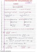 Maths Algebra handwriten notes 