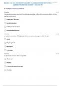 NR-283: | NR 283 PATHOPHYSIOLOGY EXAM 1E QUESTIONS WITH 100% CORRECT MARKING SCHEME | GRADED A+
