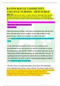 NURSING NR324 Med surg HESI exit exam latest 2022 test bank with rationales complete Rated A