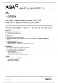 AQA QP 2023 AS HISTORY 1L