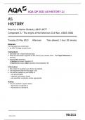 AQA QP 2023 AS HISTORY 2J