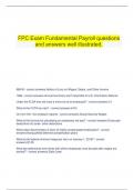 FPC Exam Fundamental Payroll verified package with complete packs.