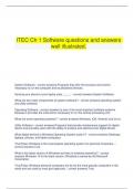   ITEC Ch 1 Software questions and answers well illustrated.