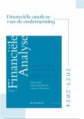 Samenvatting Financiële Analyse van de Onderneming (FAO), 15/20!!