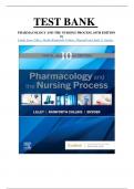 Test Bank - Pharmacology and the Nursing Process 10th Edition By Linda Lilley, Shelly Collins, Julie Snyder Chapter 1-58 |Complete