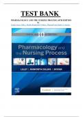 Test Bank for Pharmacology and the Nursing Process 10th Edition By Linda Lilley, Shelly Collins, Julie Snyder Chapter 1-58 |Complete