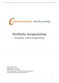 Burgerschap portfolio dimensie 4- Vitaal Burgerschap