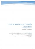 Evolución de la economía argentina