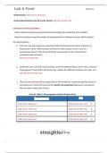 BIO250L Lab 6 Food Microbiology Straighterline FALL 2023